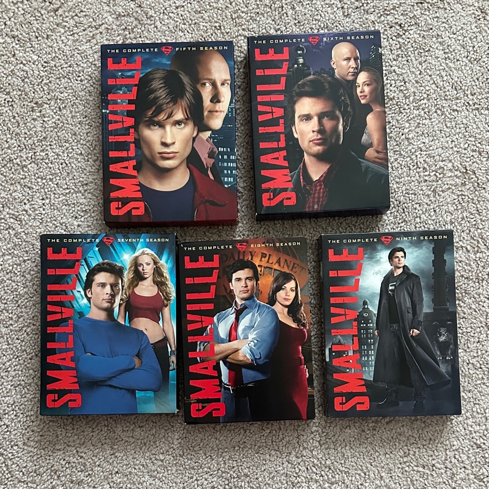 Smallville DVD Box Set Collection season 5,6,7,8,9